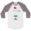 i'm not short i'm just a tall elf 3/4 Sleeve Shirt