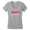 i'm a nanny what's your superpower Women's V-Neck T-Shirt