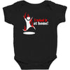 i tried it at home Baby Bodysuit