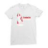 i tried it at home Ladies Fitted T-Shirt