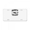 jaws cool shark License Plate