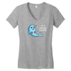 i'm a unicorn mermaid! Women's V-Neck T-Shirt