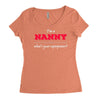 i'm a nanny what's your superpower Women's Triblend Scoop T-shirt