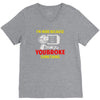 i'm here because you broke something V-Neck Tee