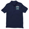 i'm a proud dad of freaking awesome nurse Men's Polo Shirt