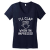 impressed Women's V-Neck T-Shirt