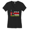 it's a nurse thing you wouldn't understand Women's V-Neck T-Shirt