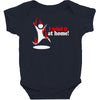 i tried it at home Baby Bodysuit