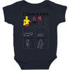 ikea hero type s Baby Bodysuit