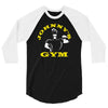 johnny's gym 3/4 Sleeve Shirt