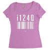 i124q Women's Triblend Scoop T-shirt