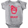 instinct attention gorilla beast Baby Bodysuit