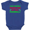 imake horrible since puns but only periodicaly Baby Bodysuit