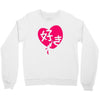 kawaii suki cute heart tee japanese kanji Crewneck Sweatshirt