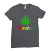 is smoke Ladies Fitted T-Shirt