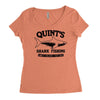 jaws cool shark Women's Triblend Scoop T-shirt