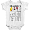 ikea hero type s Baby Bodysuit