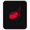 joint smoking brain Mousepad