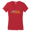 if guns kill people, i guess pencils miss spell words Women's V-Neck T-Shirt