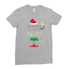 i'm not short i'm just a tall elf Ladies Fitted T-Shirt