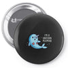 i'm a unicorn mermaid! Pin-back button