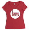 jeremy corbyn Women's Triblend Scoop T-shirt
