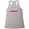 i'm not santa but you can sit on my lap Racerback Tank