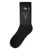 i'm not short i'm just a tall elf Socks