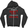 i'm not short awesome Zipper Hoodie