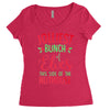 jolliest bunch of elves this side of the nuthouse Women's Triblend Scoop T-shirt