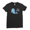 i'm a unicorn mermaid! Ladies Fitted T-Shirt