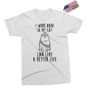i work hard so my cat can live a better life Exclusive T-shirt