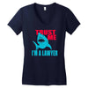 im a lawyer Women's V-Neck T-Shirt