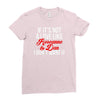 if it's not a love like roseanne &amp; dan i don't want it Ladies Fitted T-Shirt