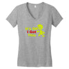 it's ok i got this Women's V-Neck T-Shirt
