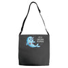 i'm a unicorn mermaid! Adjustable Strap Totes