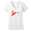 it creeps Women's V-Neck T-Shirt