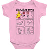 ikea hero type s Baby Bodysuit