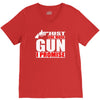 just one more gun i promise V-Neck Tee
