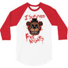 i survived five nights at freddy's pizzeria 3/4 Sleeve Shirt