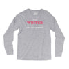 i'm a writer what's your superpower Long Sleeve Shirts