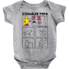 ikea hero type s Baby Bodysuit