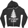 it's a beaut clark! Zipper Hoodie
