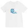 i'm a unicorn mermaid! V-Neck Tee