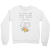 ice cream or a felony Crewneck Sweatshirt