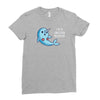 i'm a unicorn mermaid! Ladies Fitted T-Shirt