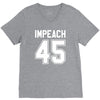 impeach 45 V-Neck Tee