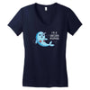 i'm a unicorn mermaid! Women's V-Neck T-Shirt