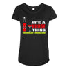 it's a nurse thing you wouldn't understand Maternity Scoop Neck T-shirt