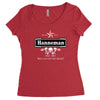 jeff hanneman Women's Triblend Scoop T-shirt